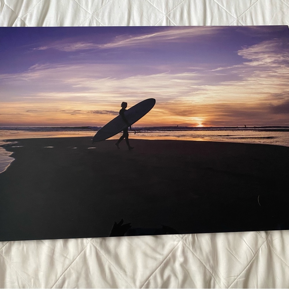 Sunset Sessions 20 x 30” on Metal